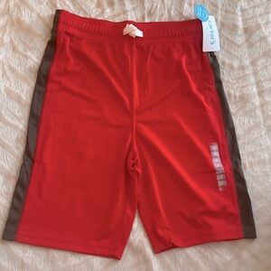 🆕Carter’s Athletic Elastic Drawstring Waist. Long Mesh Shorts 🩳Sz 10 Boys